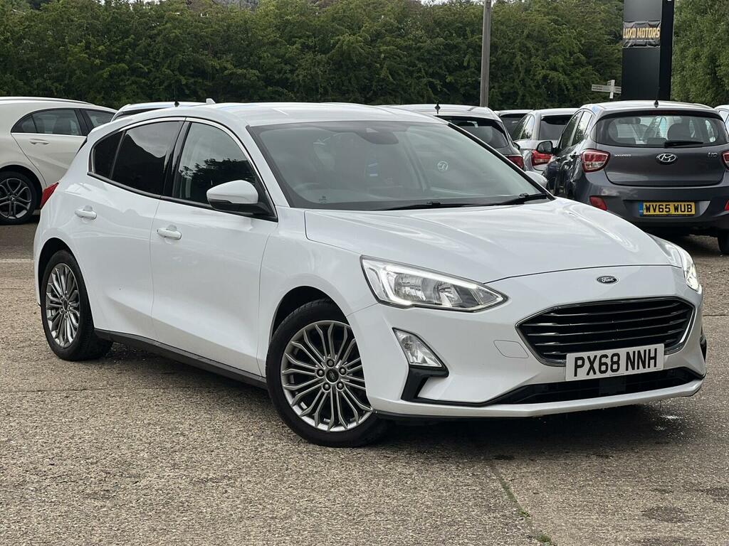 Ford Focus 1.5 Ecoblue Titanium X Euro 6 Ss PX68NNH White #2