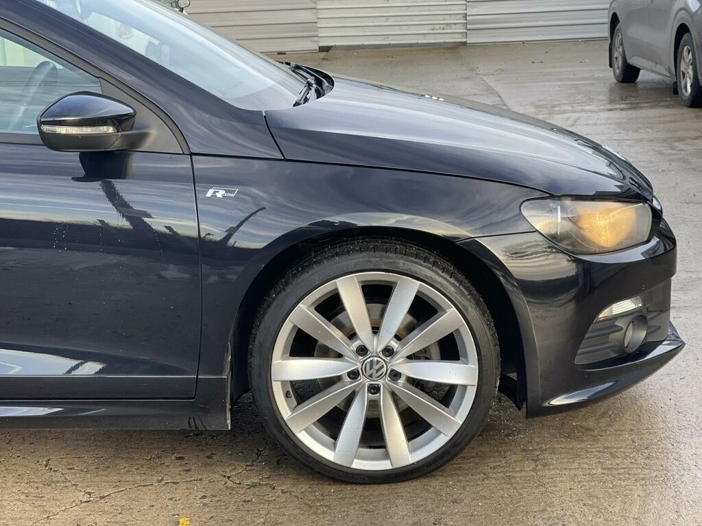 Volkswagen Scirocco R-line Black #4