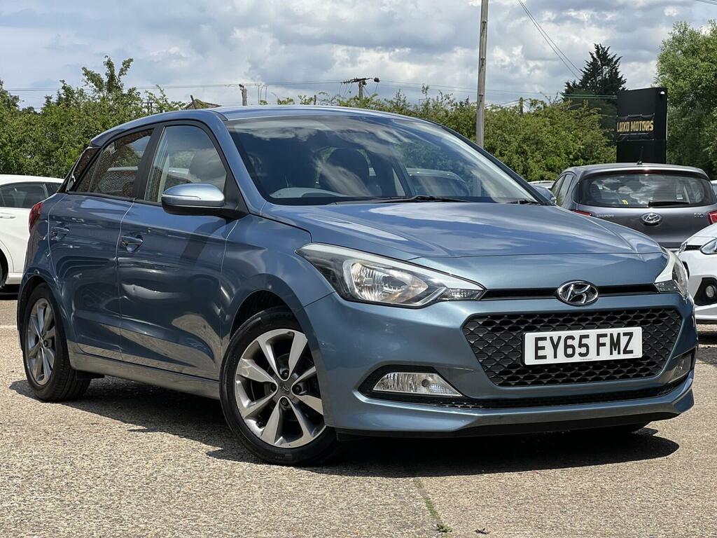 Hyundai I20 Se Blue #3