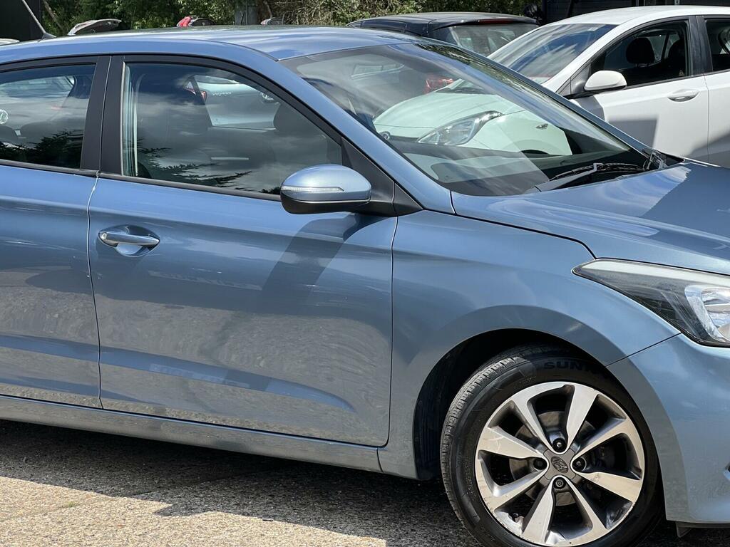 Hyundai I20 Se Blue #6