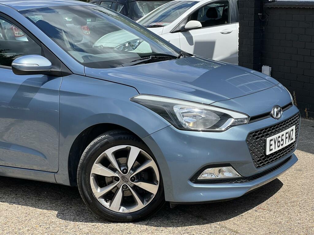 Hyundai I20 Se Blue #5