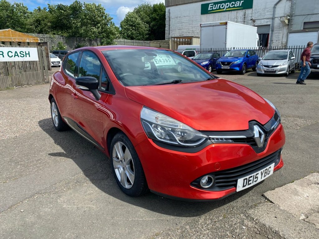 Renault Clio 1.2L Dynamique Medianav Red