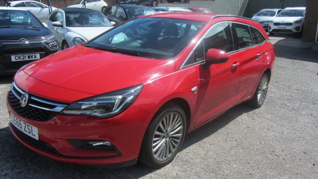 Vauxhall Astra 1.6L Elite Nav CE66ZSL Red #3