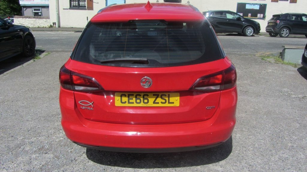 Vauxhall Astra 1.6L Elite Nav CE66ZSL Red #5