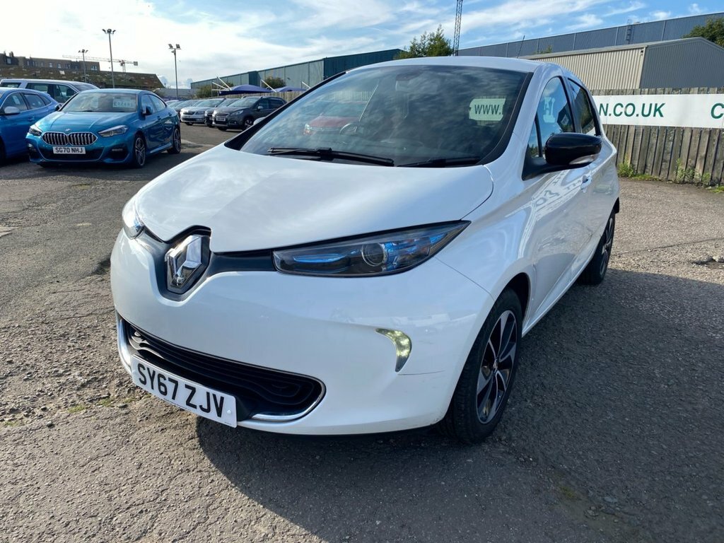Renault Zoe Hatchback White #6