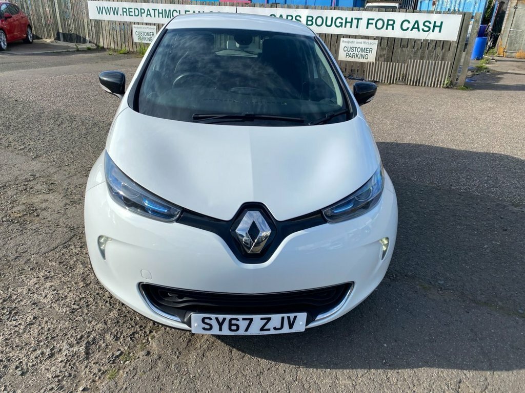 Renault Zoe Hatchback White #3