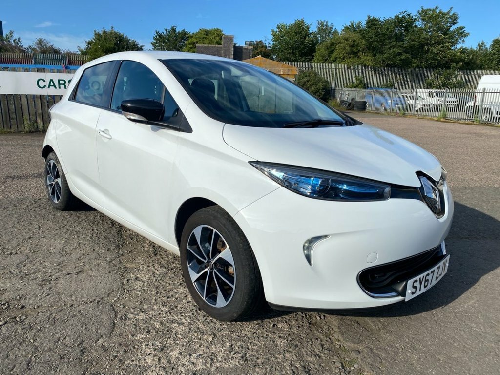 Renault Zoe Hatchback White #2