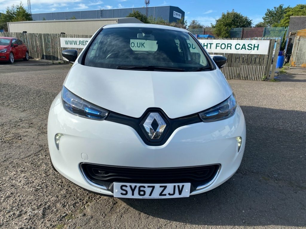 Renault Zoe Hatchback White #4