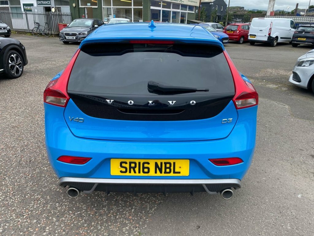 Volvo V40 D2 120 R Design Geartronic Blue #10