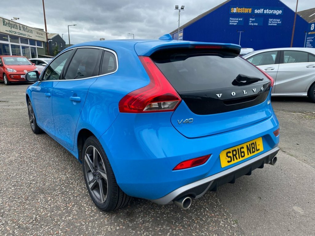 Volvo V40 D2 120 R Design Geartronic Blue #13