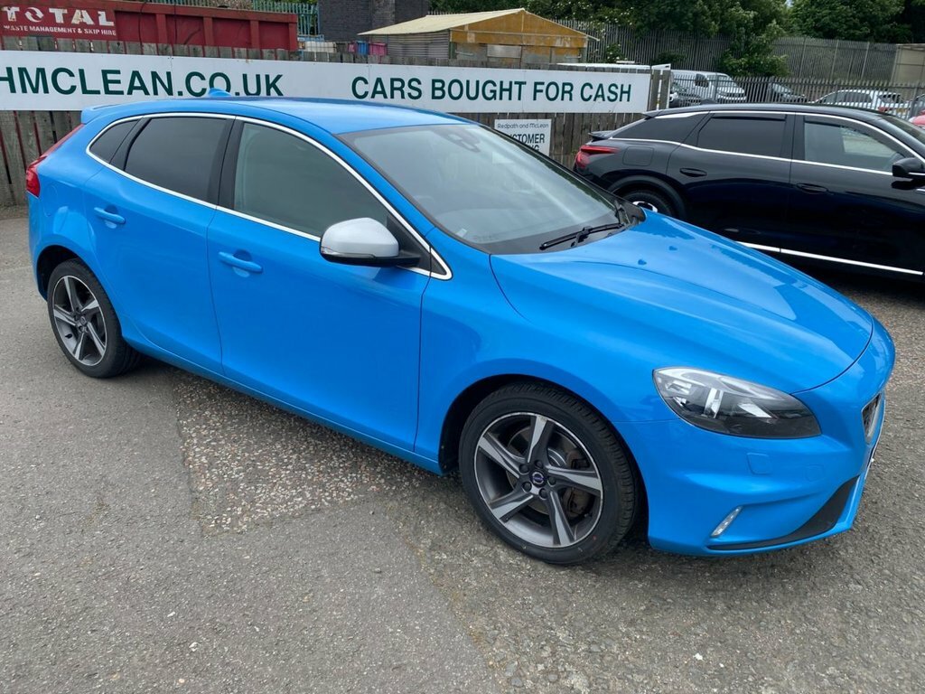 Volvo V40 D2 120 R Design Geartronic Blue #7