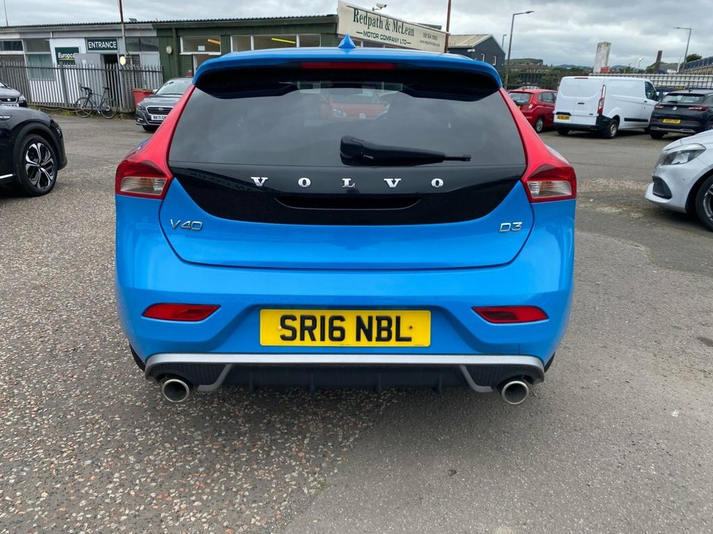 Volvo V40 D2 120 R Design Geartronic Blue #11