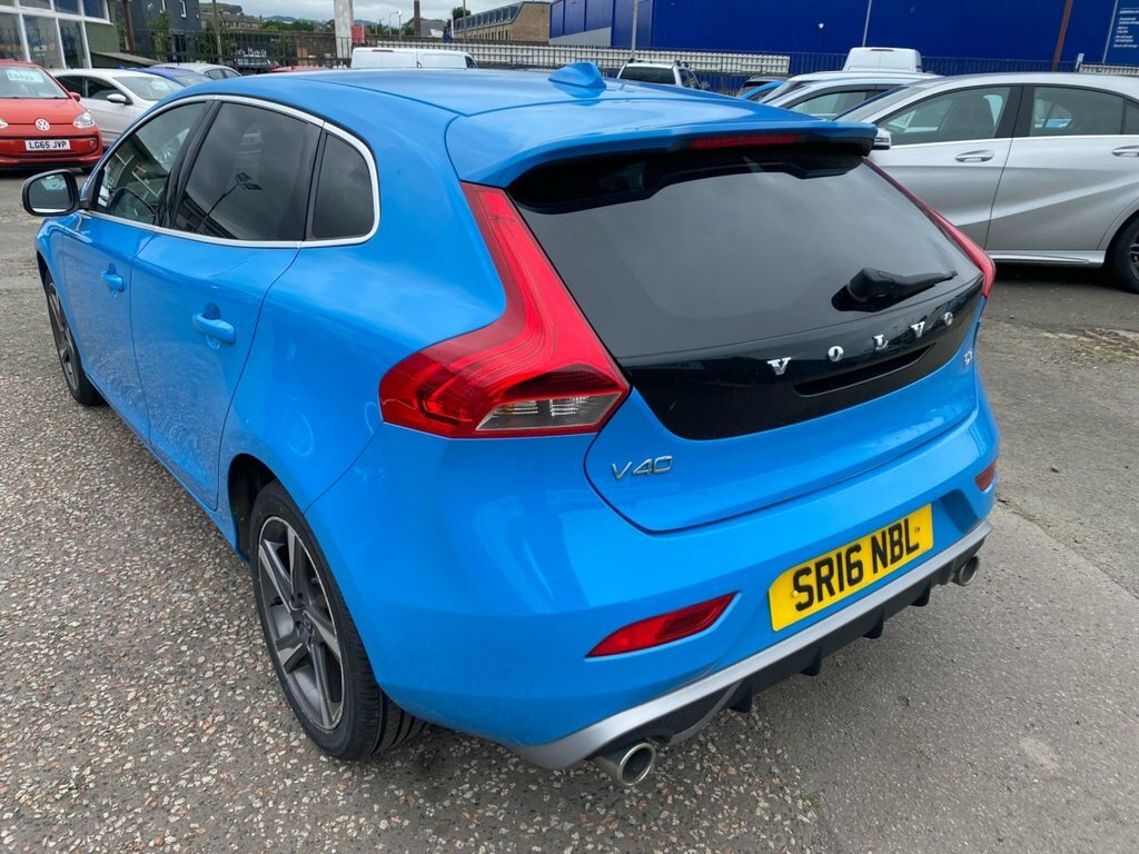 Volvo V40 D2 120 R Design Geartronic Blue #12