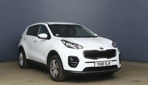 Kia Sportage 2018 18 1.6 YH18VLR White