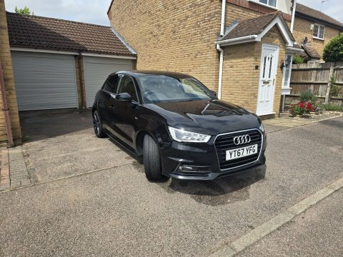 Audi A1 2017 67 1.4 YT67YFG Black
