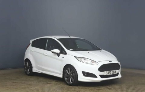 Ford Fiesta 2017 17 1.0 White