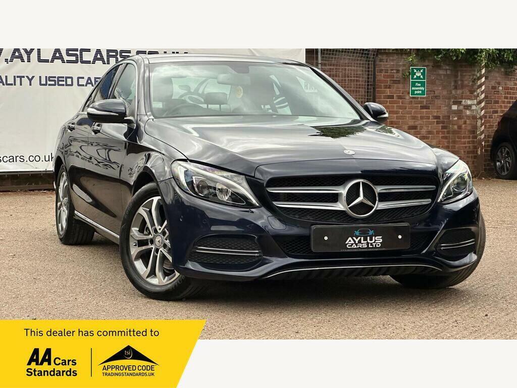 Mercedes-Benz C Class Saloon 2.0 C200 Sport 7G-tronic Euro 6 Ss Blue