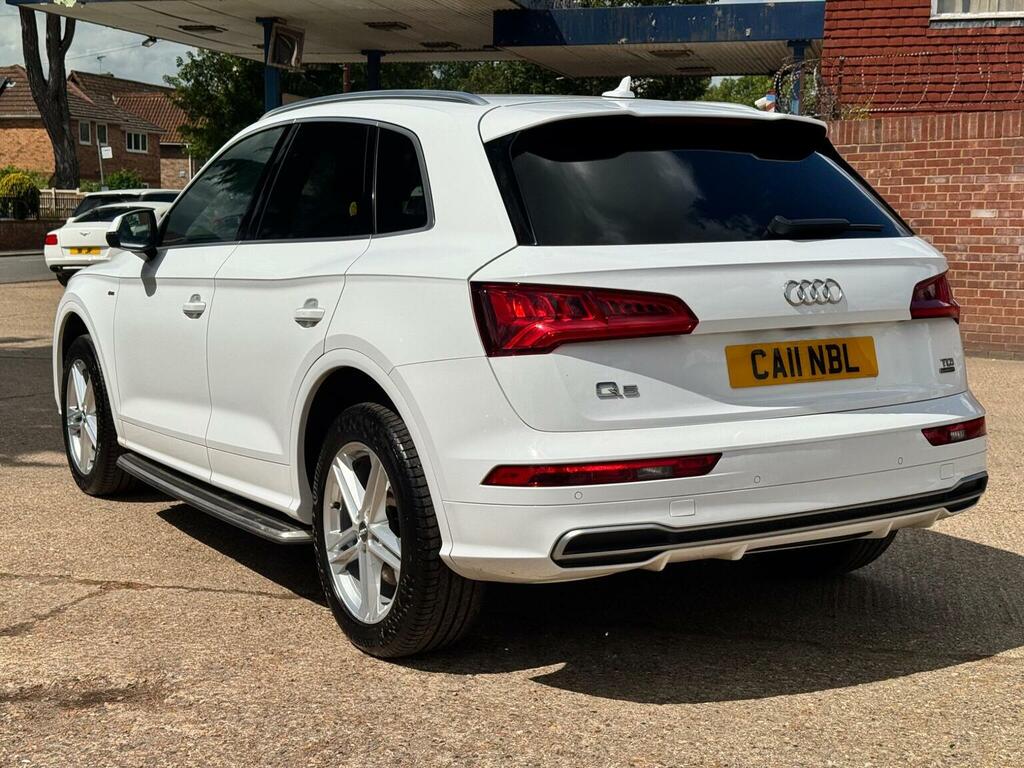 Audi Q5 2.0 Tdi S Line S Tronic Quattro Euro 6 Ss CA11NBL White #4