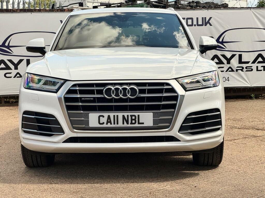 Audi Q5 2.0 Tdi S Line S Tronic Quattro Euro 6 Ss CA11NBL White #2