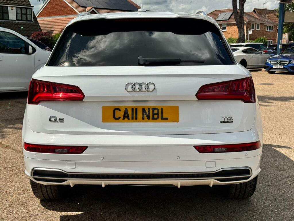 Audi Q5 2.0 Tdi S Line S Tronic Quattro Euro 6 Ss CA11NBL White #6