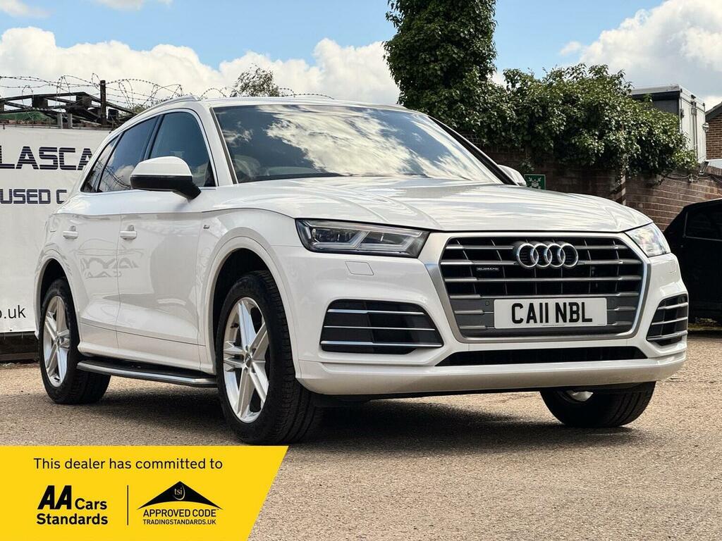 Audi Q5 2.0 Tdi S Line S Tronic Quattro Euro 6 Ss CA11NBL White