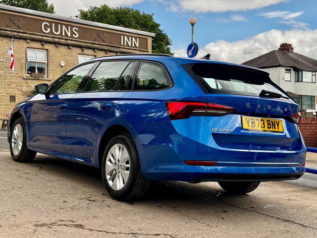 Skoda Octavia 2.0 Tdi Se Technology Estate Eur Blue #4