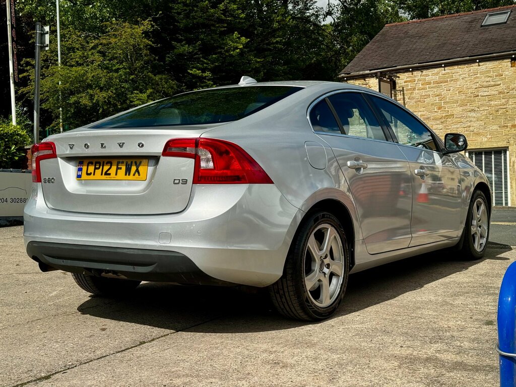 Volvo S60 2.0 D3 Se Lux Saloon Euro 5 Ss Silver #6