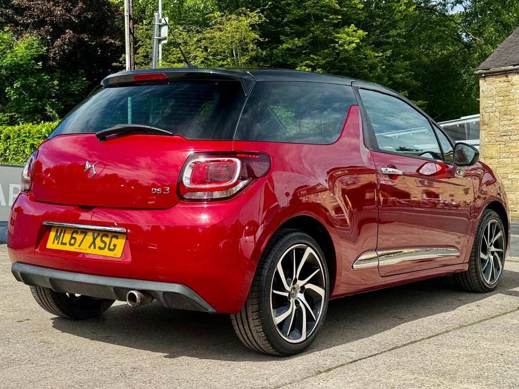 DS DS 3 1.2 Puretech Connected Chic Hatchback M Red #4