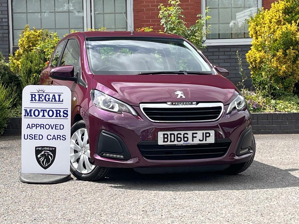 Peugeot 108 1.0 Active Hatchback Euro 6 68 