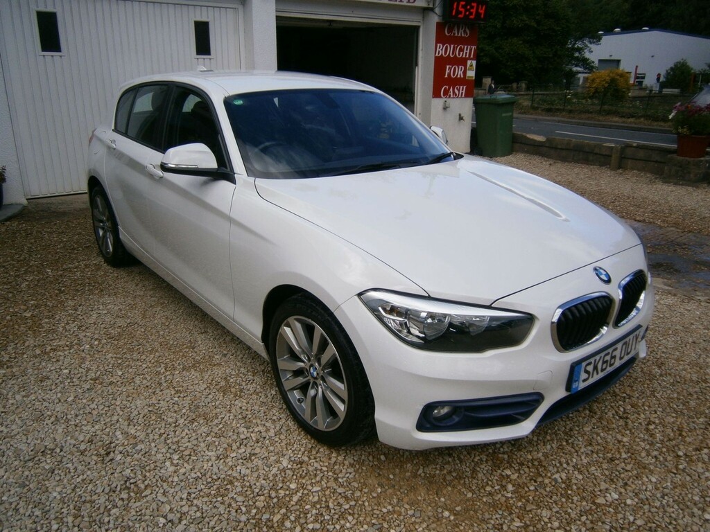 BMW 1 Series 1.5 116D Sport Euro 6 Ss White #6