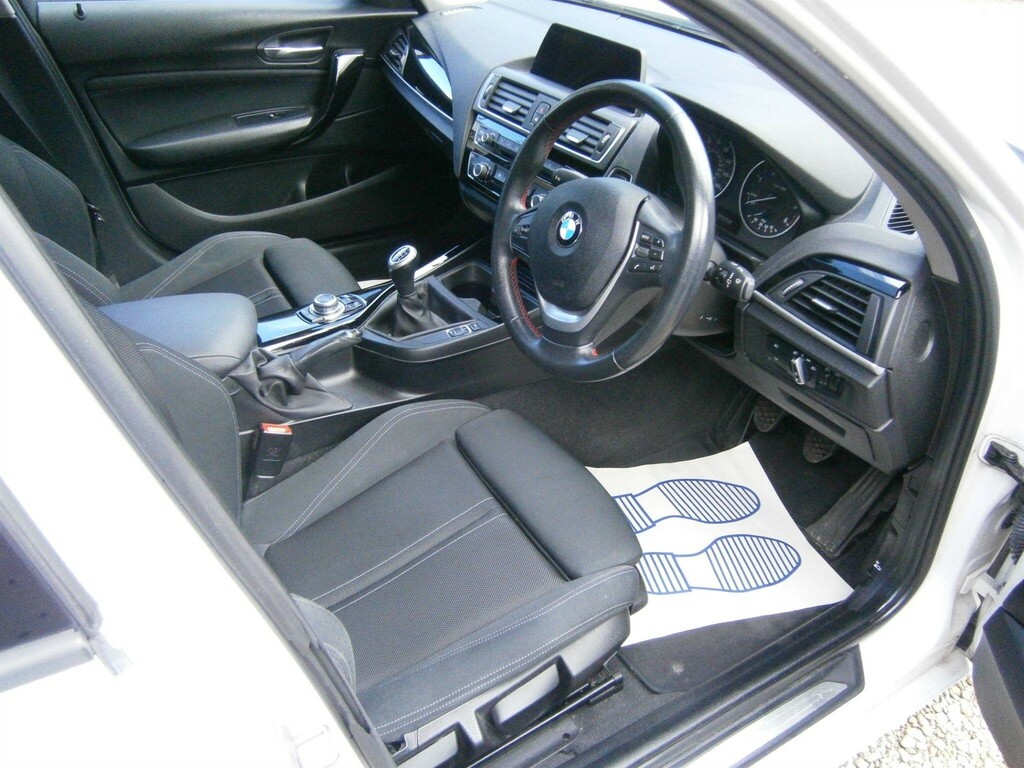 BMW 1 Series 1.5 116D Sport Euro 6 Ss White #2