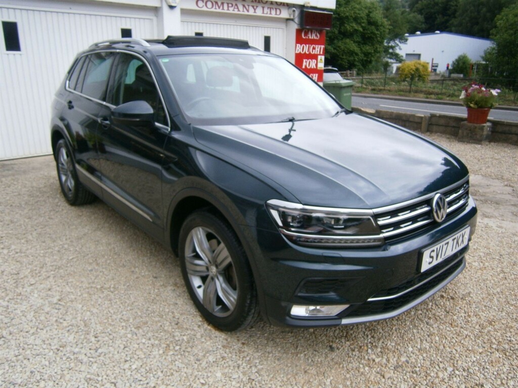 Volkswagen Tiguan Sel Tdi Bluemotion Technology Dsg Black #4