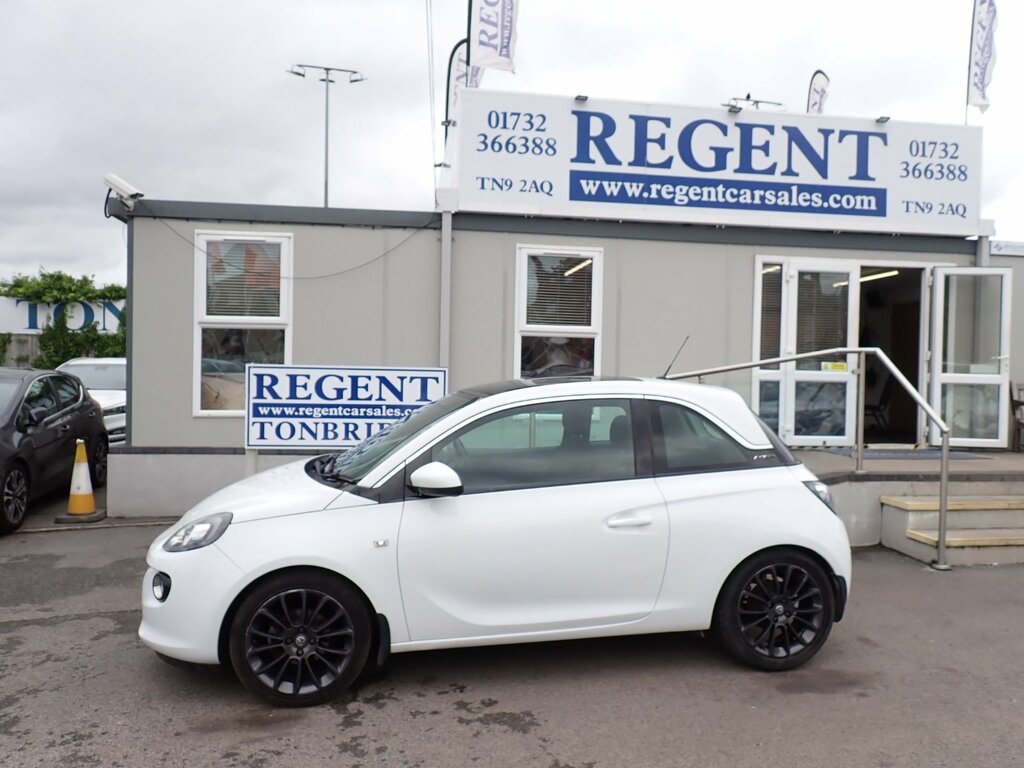 Vauxhall Adam 1.2 16V Glam Hatchback Euro 5 7 KU64CSZ White #5