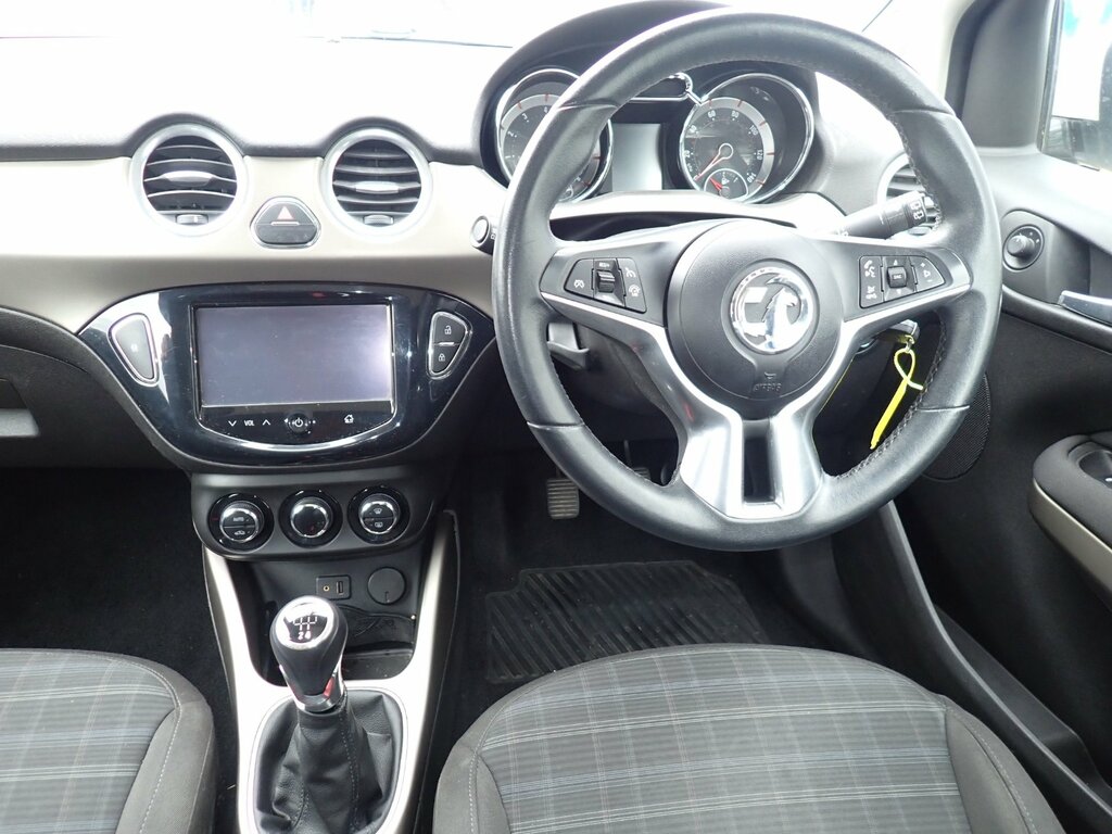 Vauxhall Adam 1.2 16V Glam Hatchback Euro 5 7 KU64CSZ White #2