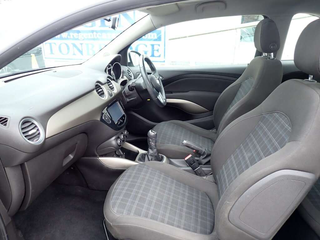Vauxhall Adam 1.2 16V Glam Hatchback Euro 5 7 KU64CSZ White #3