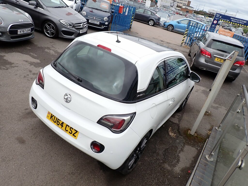 Vauxhall Adam 1.2 16V Glam Hatchback Euro 5 7 KU64CSZ White #6