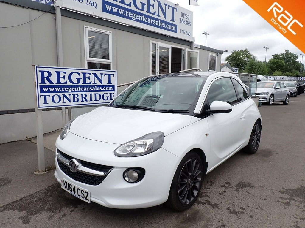 Vauxhall Adam 1.2 16V Glam Hatchback Euro 5 7 White