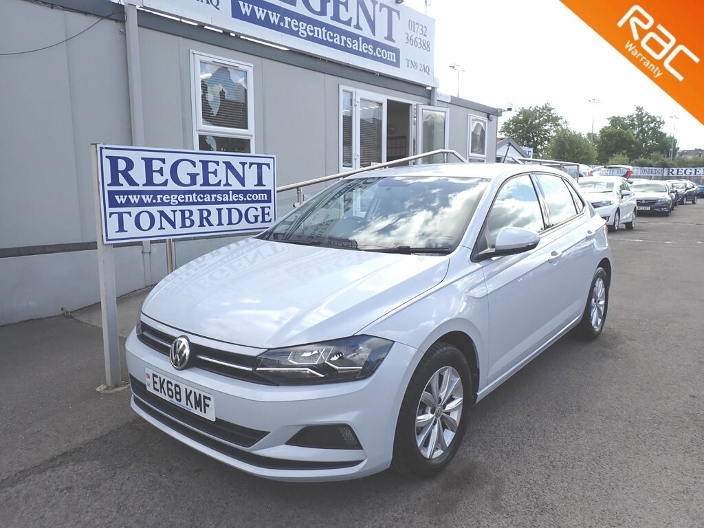 Volkswagen Polo 1.0 Tsi Se Hatchback Euro 6 Ss EK68KMF Silver
