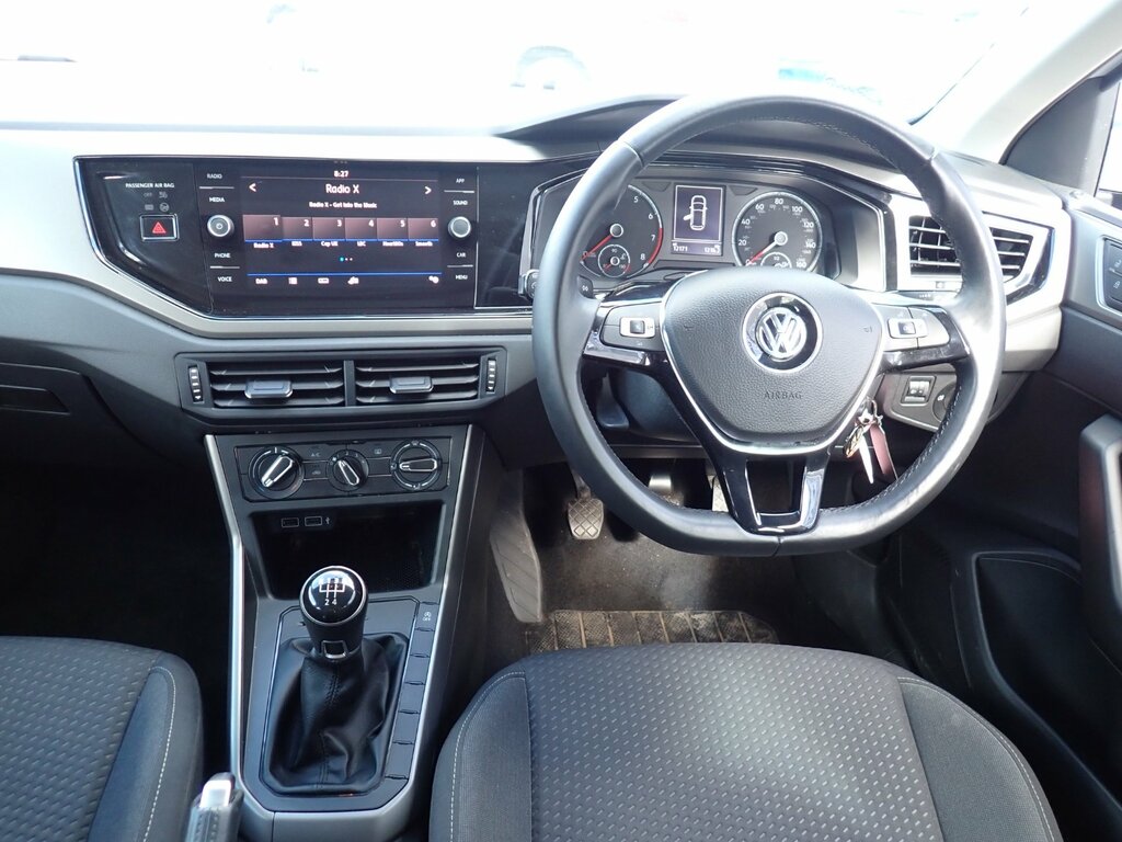 Volkswagen Polo 1.0 Tsi Se Hatchback Euro 6 Ss EK68KMF Silver #2