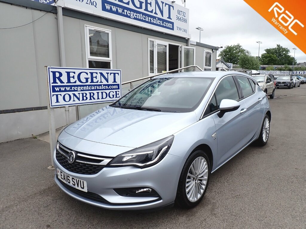 Vauxhall Astra 1.4I Turbo Elite Hatchback Euro 6 EA16SVU Silver
