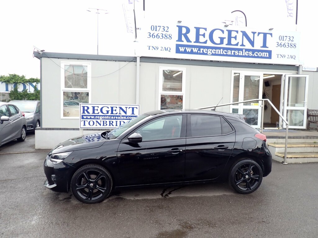 Vauxhall Corsa 1.2 Turbo Gs Hatchback Euro 6 S LR72JKZ Black #5