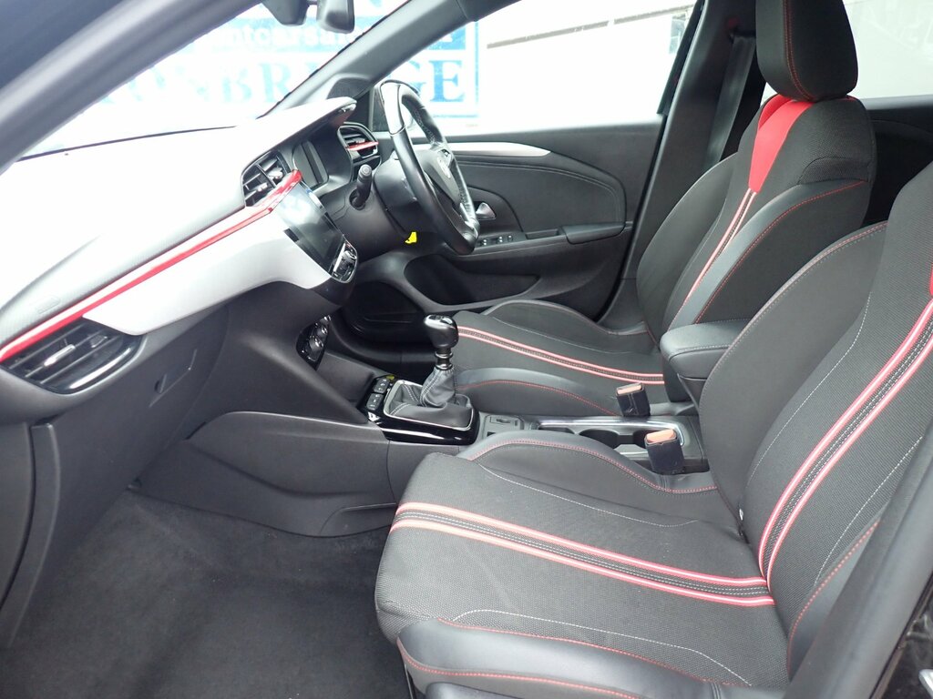 Vauxhall Corsa 1.2 Turbo Gs Hatchback Euro 6 S LR72JKZ Black #3