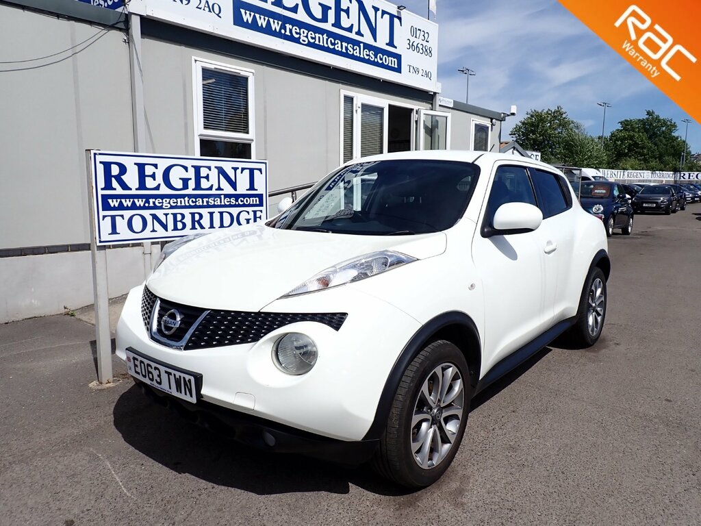 Nissan Juke 1.6 Tekna Suv Euro 5 Ss 117 White