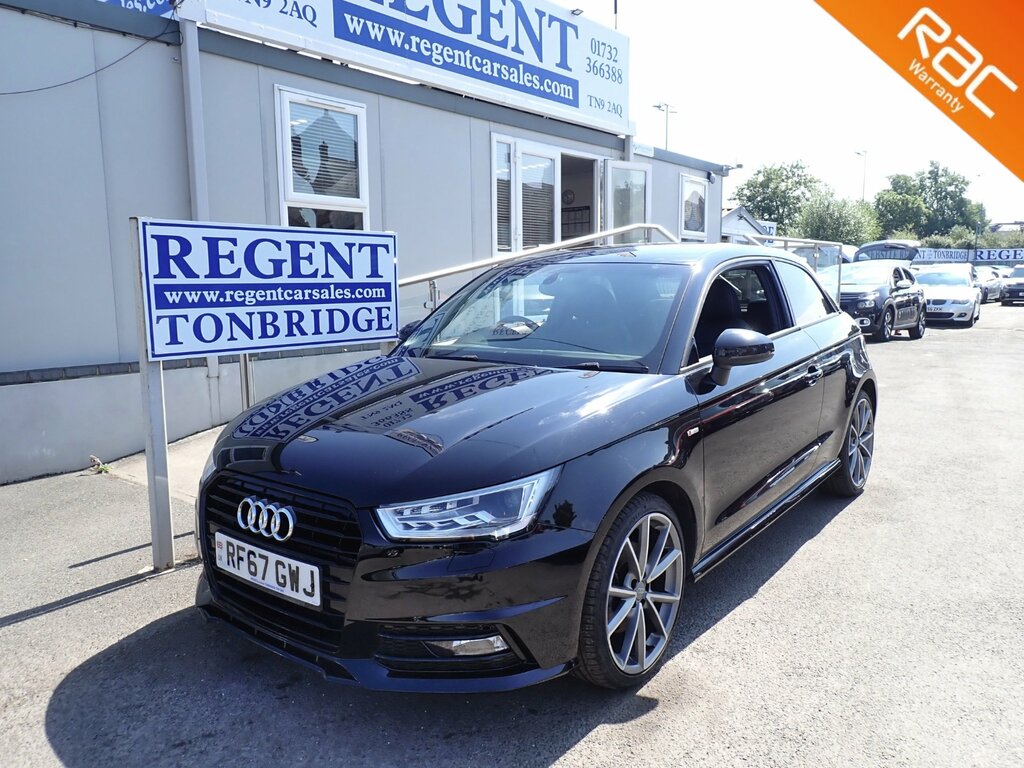 Audi A1 1.4 Tfsi Cod Black Edition Hatchback Ma RF67GWJ Black
