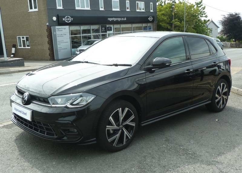 Volkswagen Polo 1.0 Tsi R-line Dsg 2025 - 2025 25 CX25UYU Black #4
