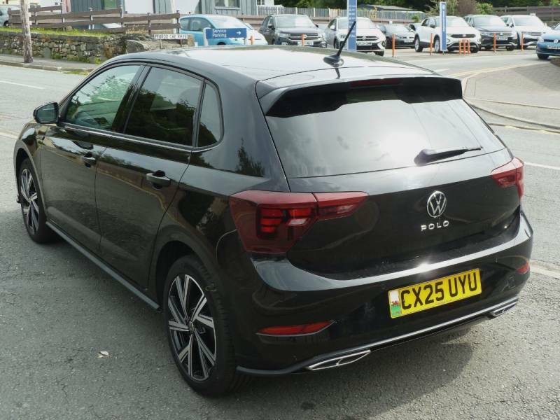 Volkswagen Polo 1.0 Tsi R-line Dsg 2025 - 2025 25 CX25UYU Black #6