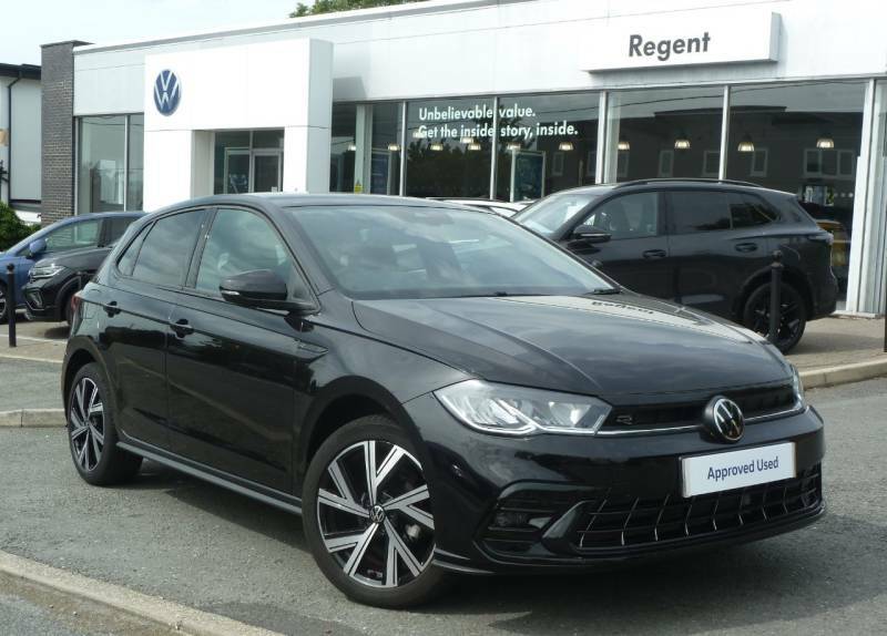 Volkswagen Polo 1.0 Tsi R-line Dsg 2025 - 2025 25 CX25UYU Black