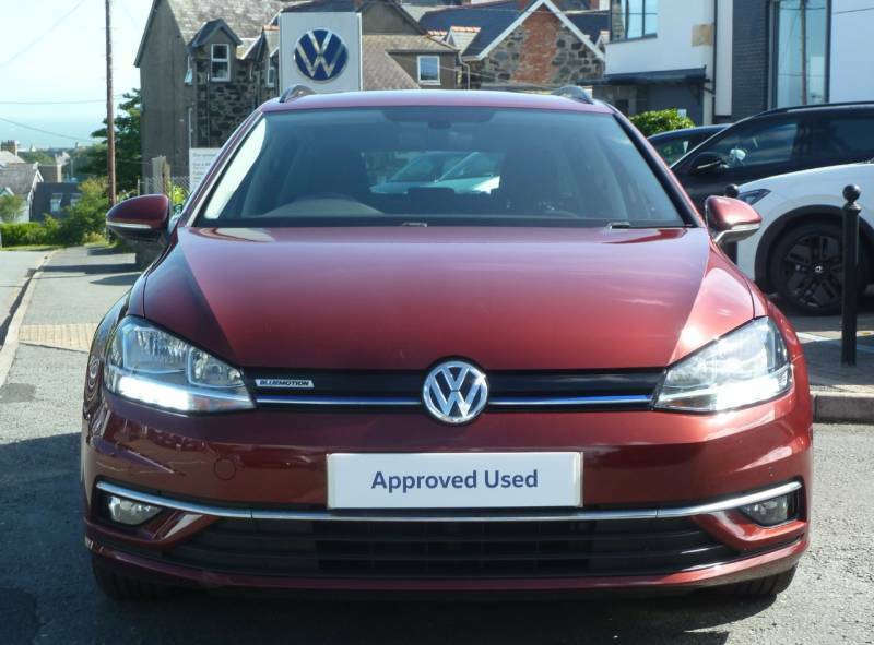 Volkswagen Golf 1.5 Tsi 130 Evo Match Estate - 2019 19 WD19JXL Red #3