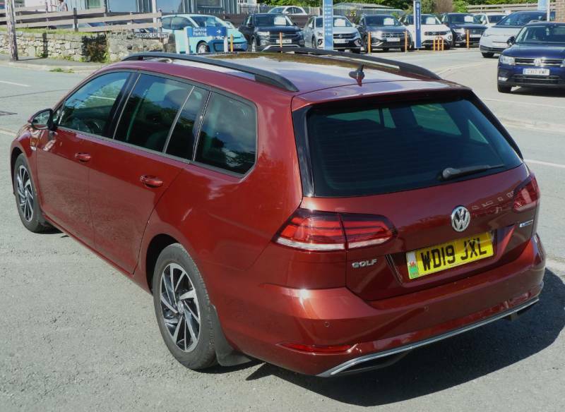 Volkswagen Golf 1.5 Tsi 130 Evo Match Estate - 2019 19 WD19JXL Red #6