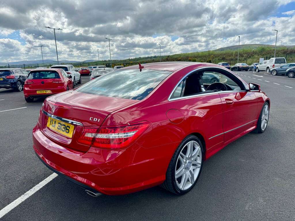 Mercedes-Benz E Class E350 Cdi Blueefficiency 265 YUI3136 Red #3